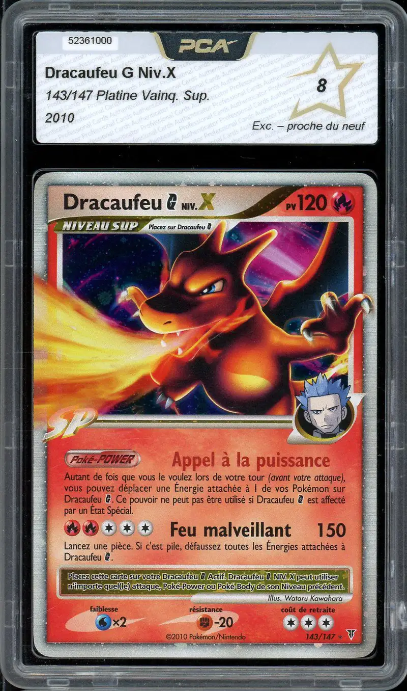 PCA 8 Dracaufeu G Niv. X
