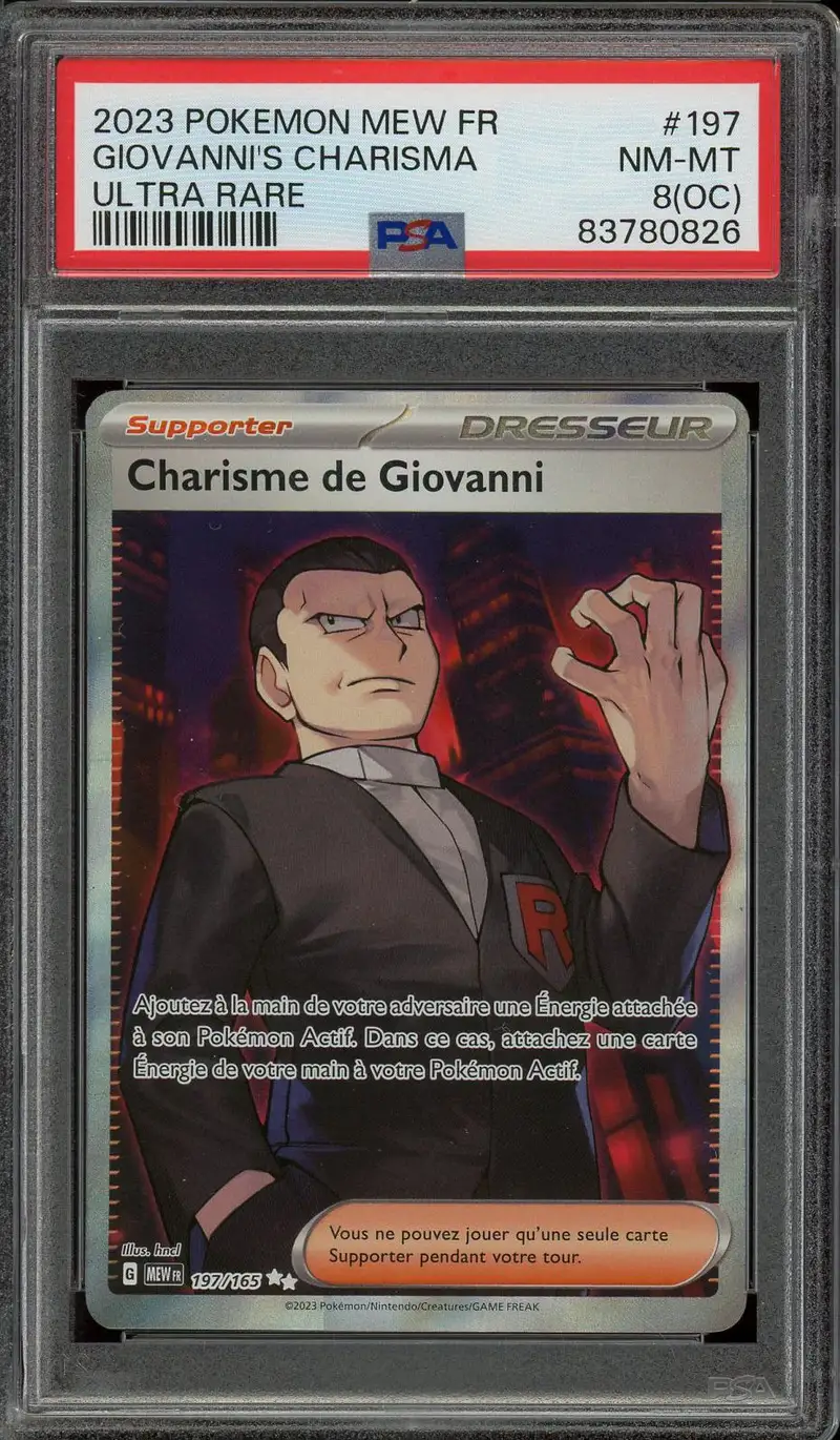 PSA 8 (OC) Charisme de Giovanni