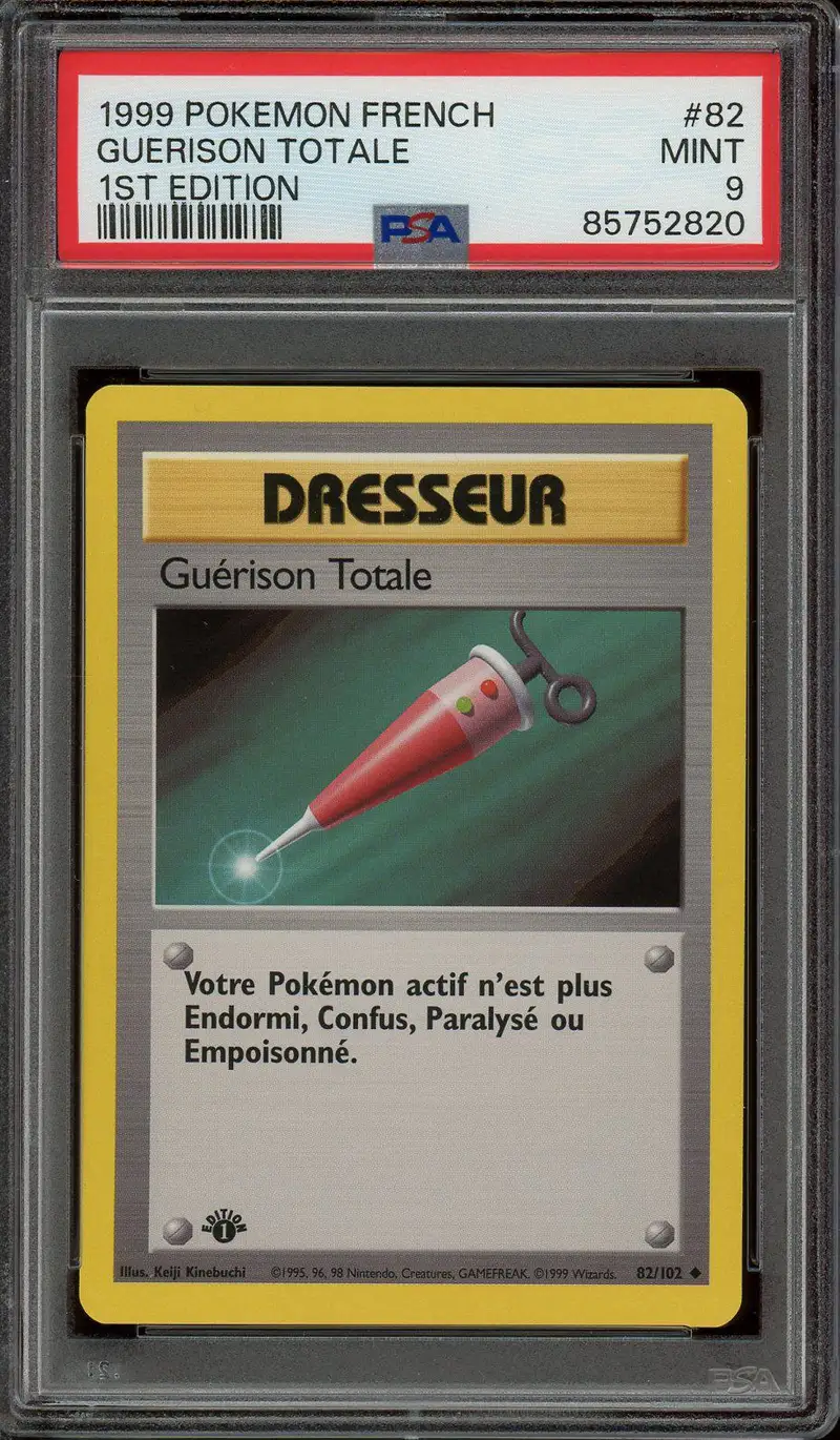 PSA 9 Guérison Totale