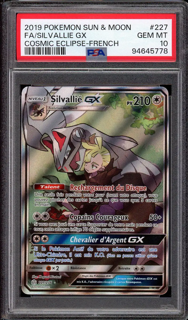 PSA 10 Silvallié Gx