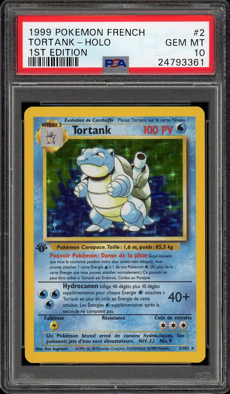 PSA 10 Tortank Holo