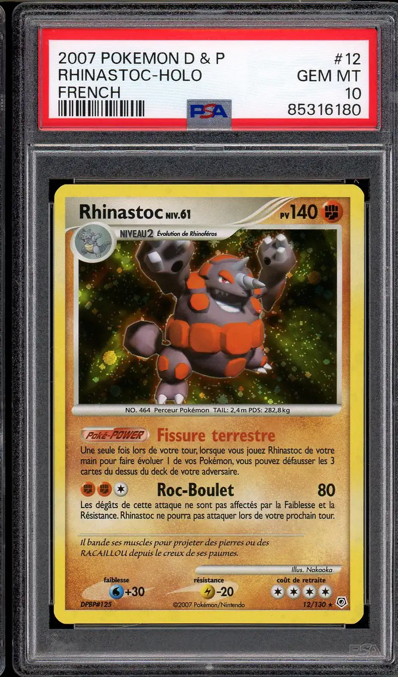 PSA 10 Rhinastoc Holo