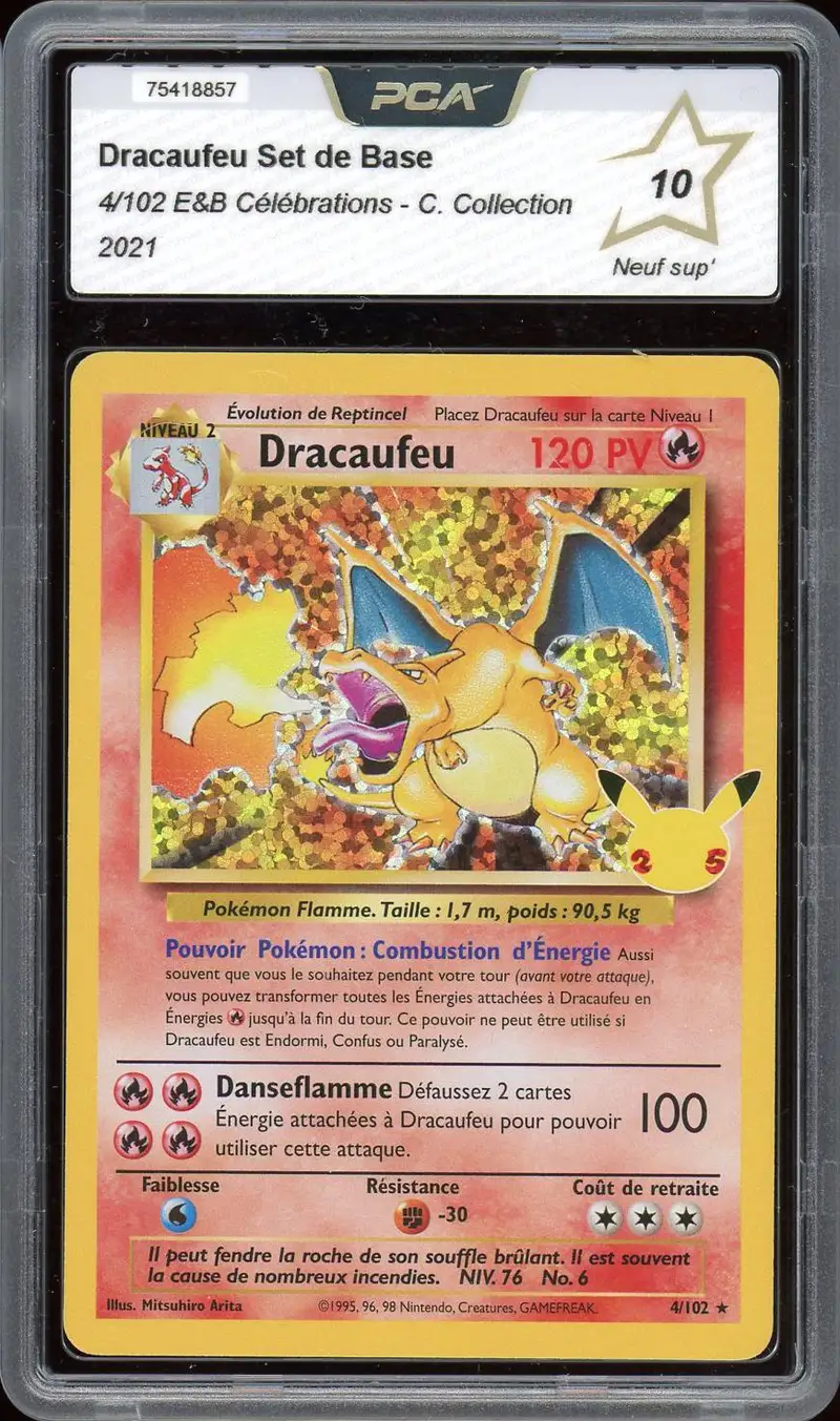 PCA 10 Dracaufeu Holo
