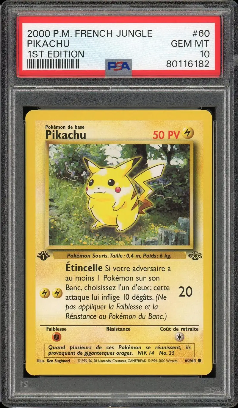 PSA 10 Pikachu