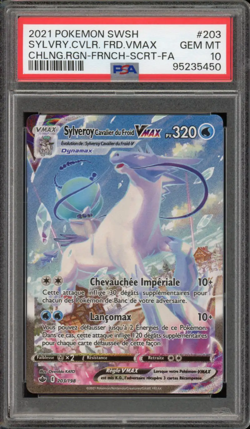 PSA 10 Sylveroy Cavalier du Froid VMax