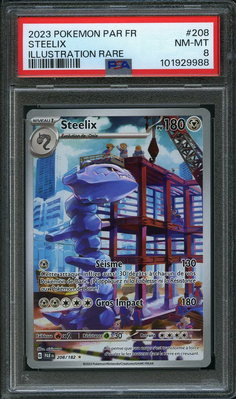 PSA 8 Steelix