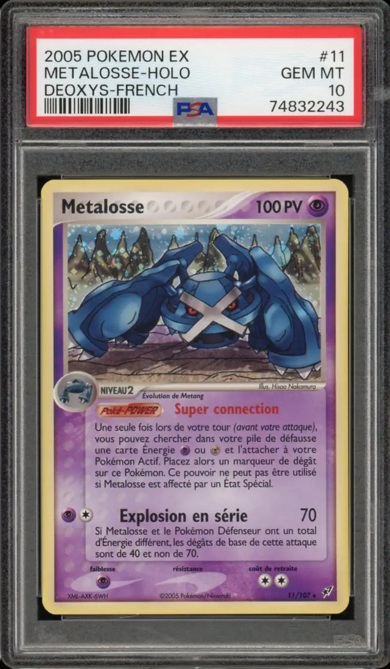 PSA 10 Metalosse Holo