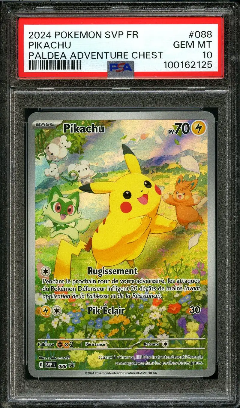 PSA 10 Pikachu