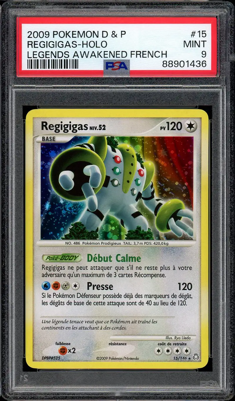 PSA 9 Regigigas Holo