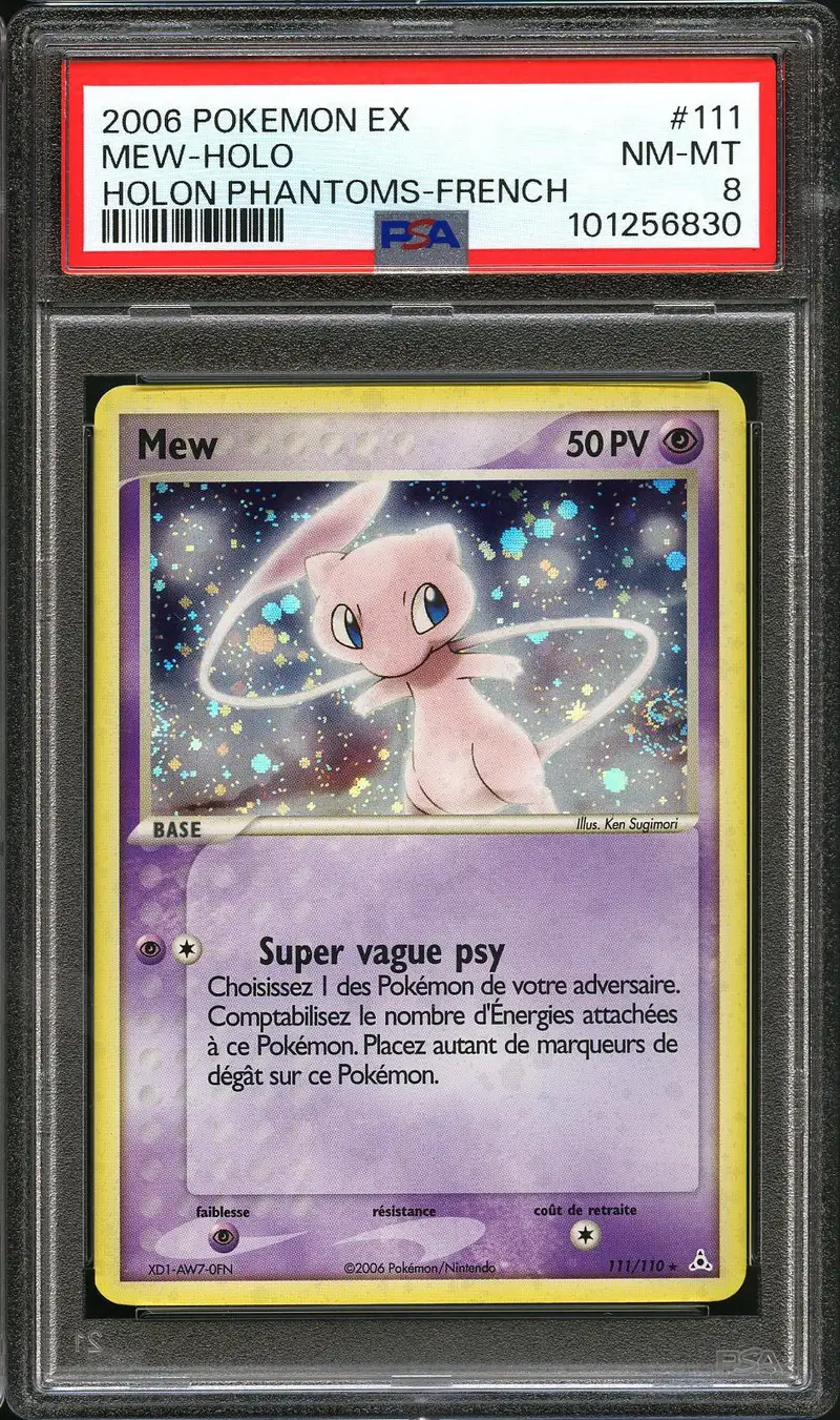 PSA 8 Mew Holo
