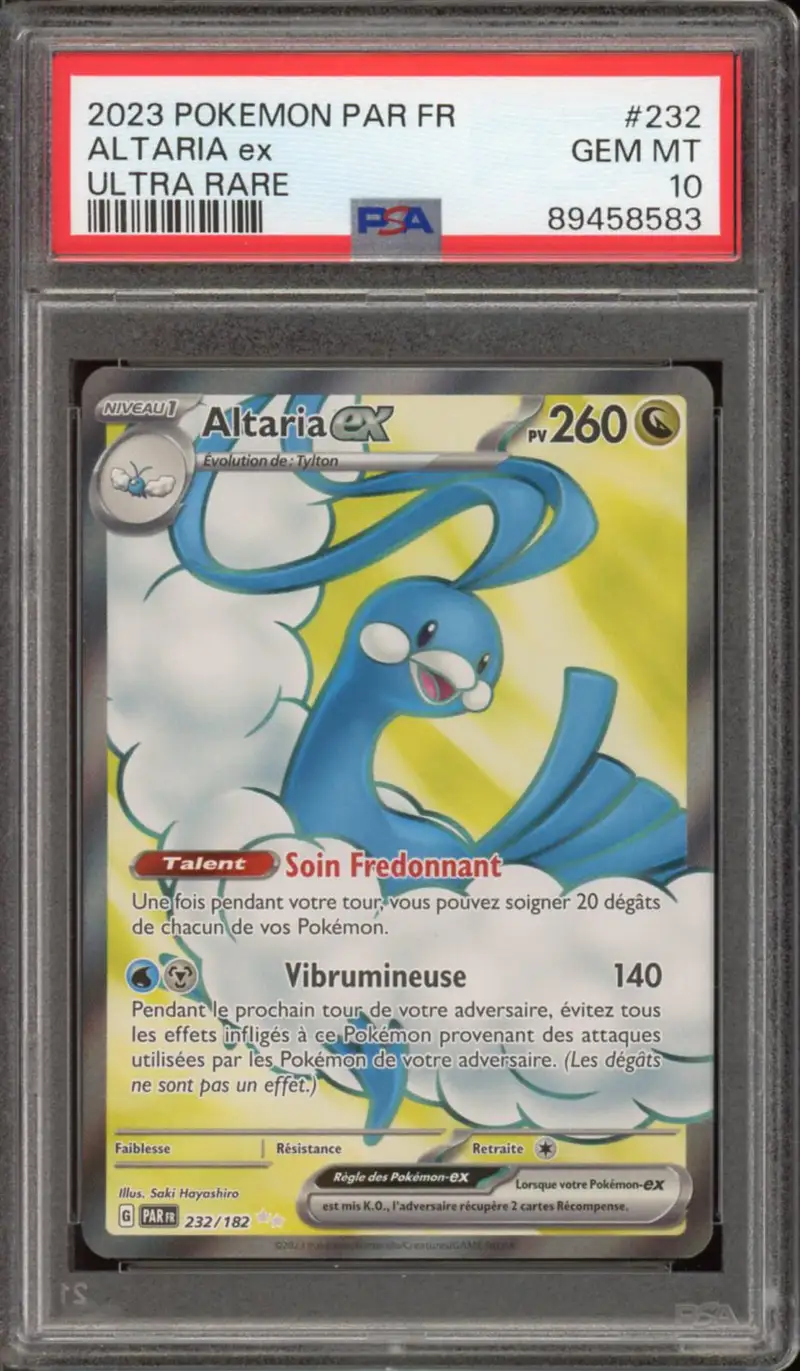 PSA 10 Altaria Ex