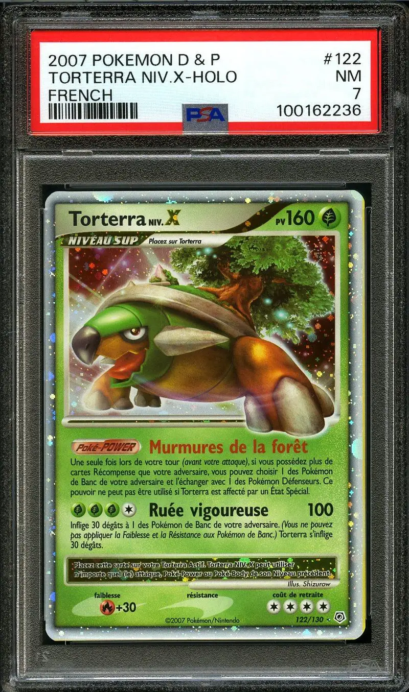 PSA 7 Torterra Niv. X