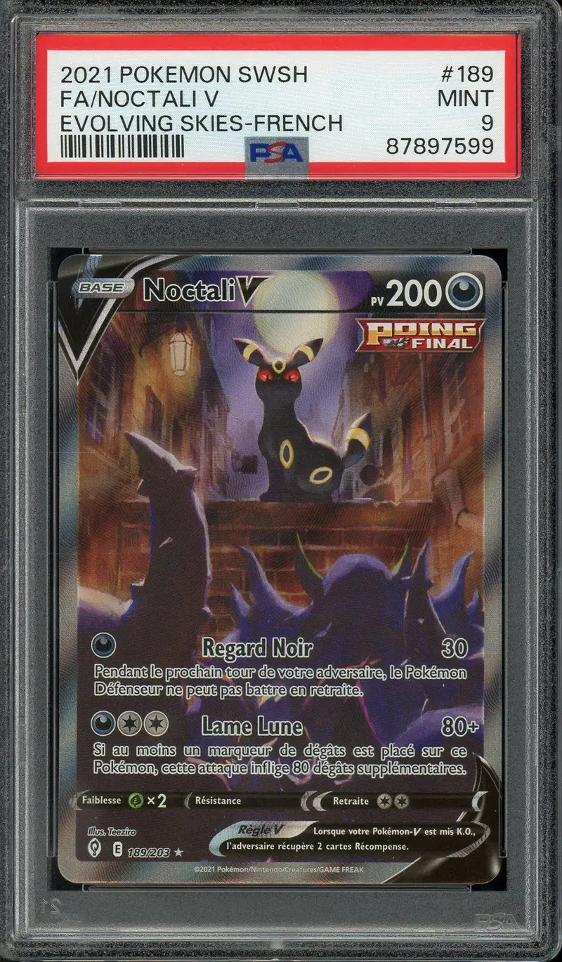 PSA 9 Noctali V