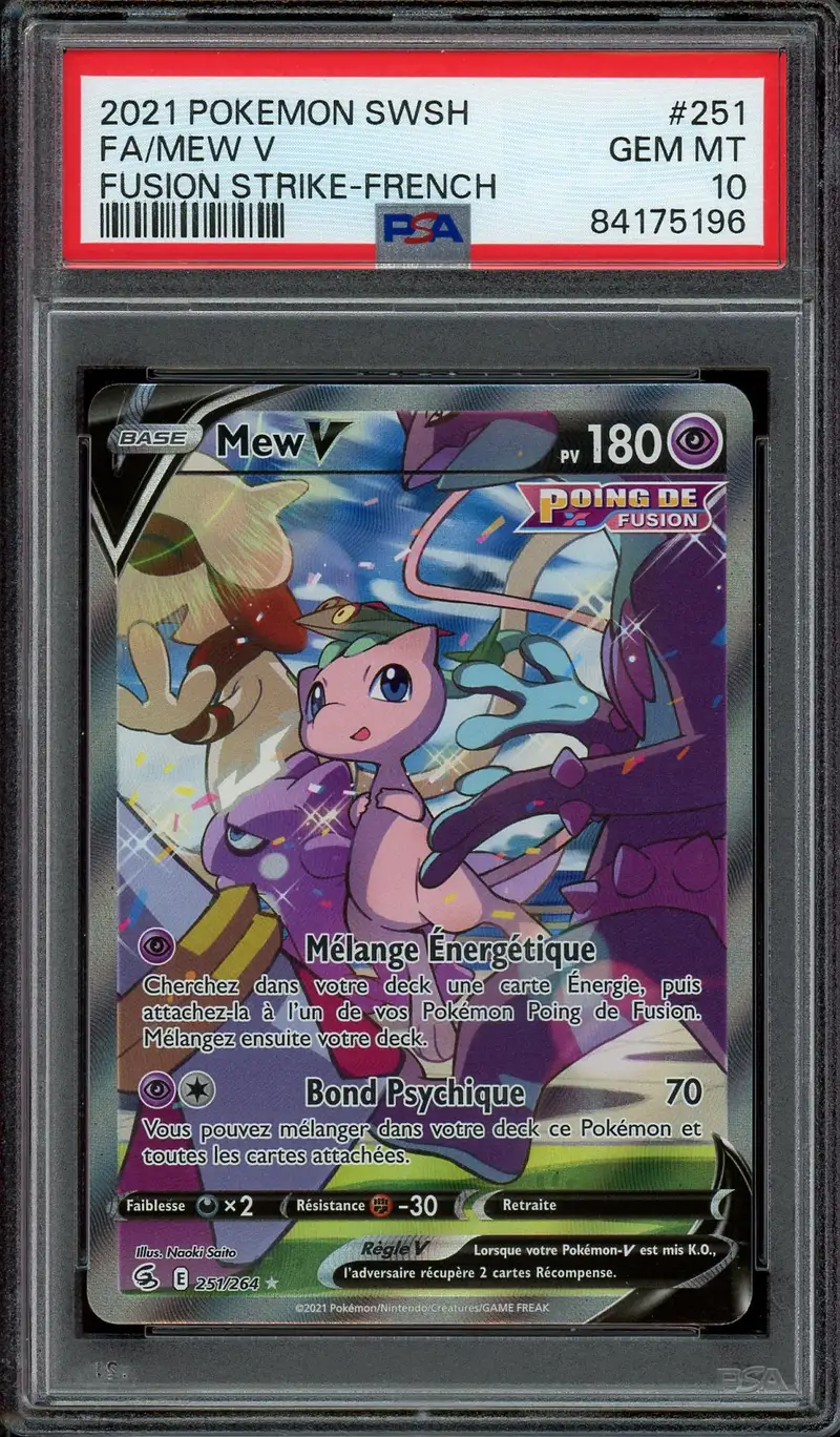 PSA 10 Mew V