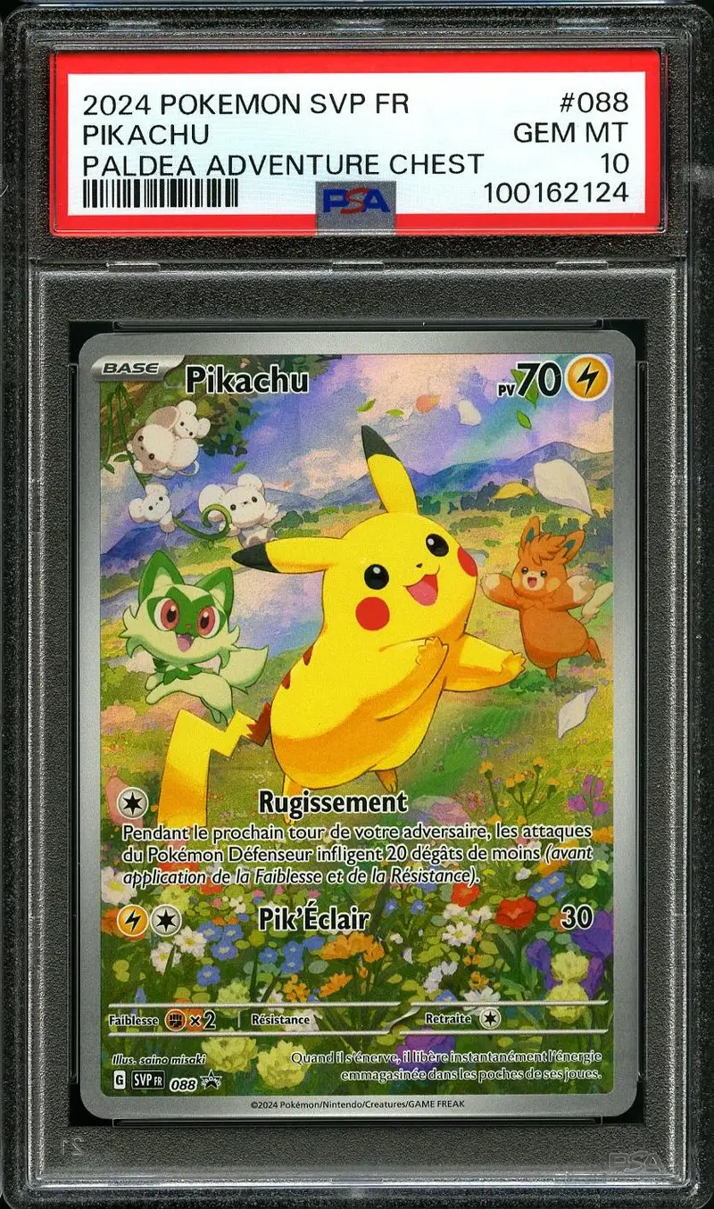 PSA 10 Pikachu