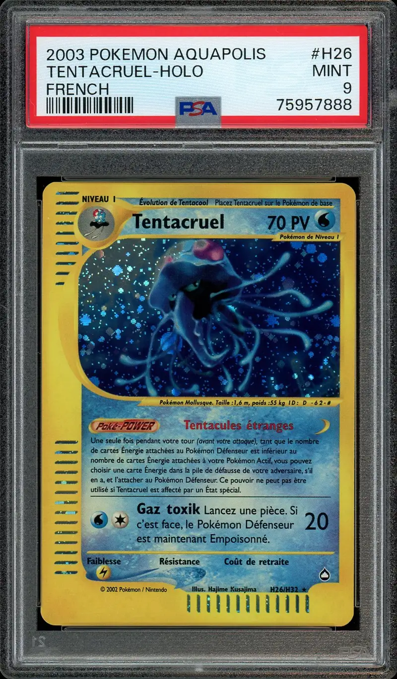 PSA 9 Tentacruel Holo