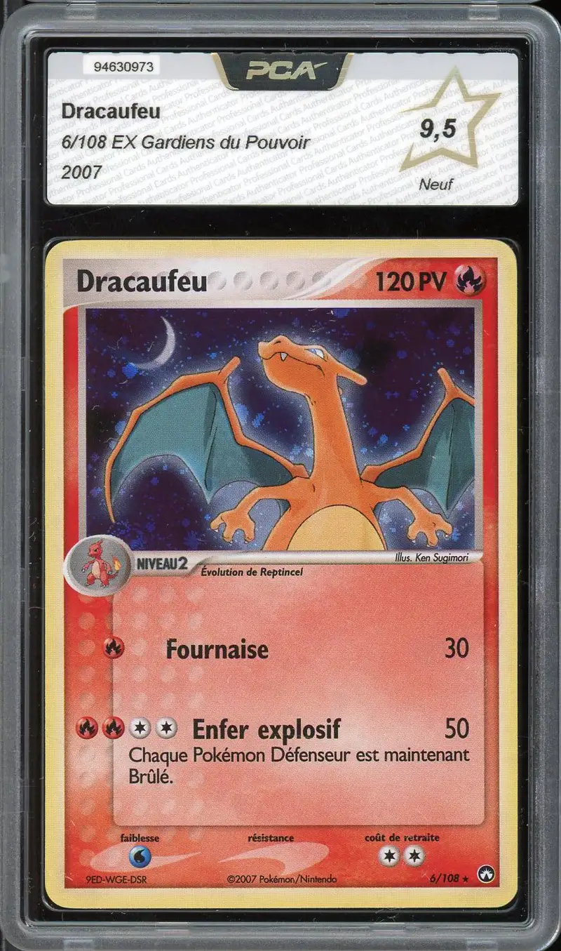 PCA 9.5 Dracaufeu Holo
