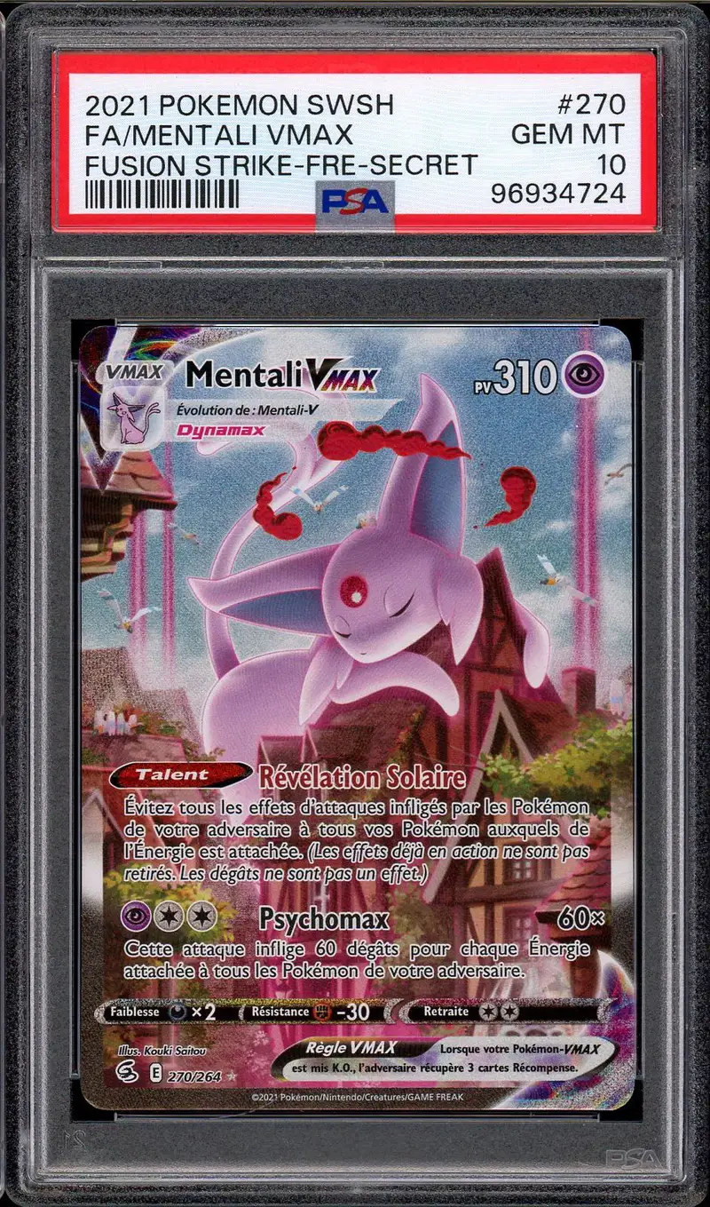 PSA 10 Mentali VMax