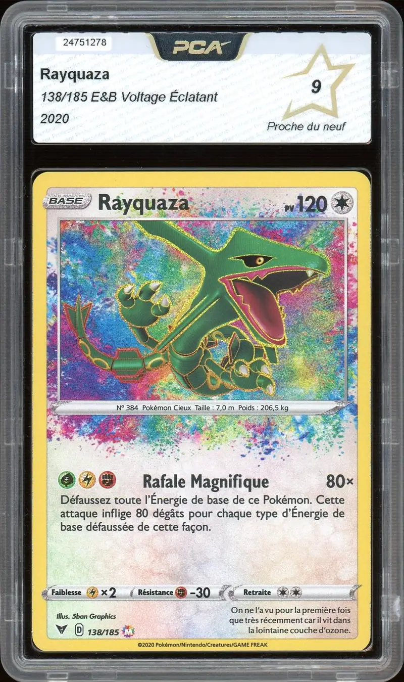 PCA 9 Rayquaza Holo
