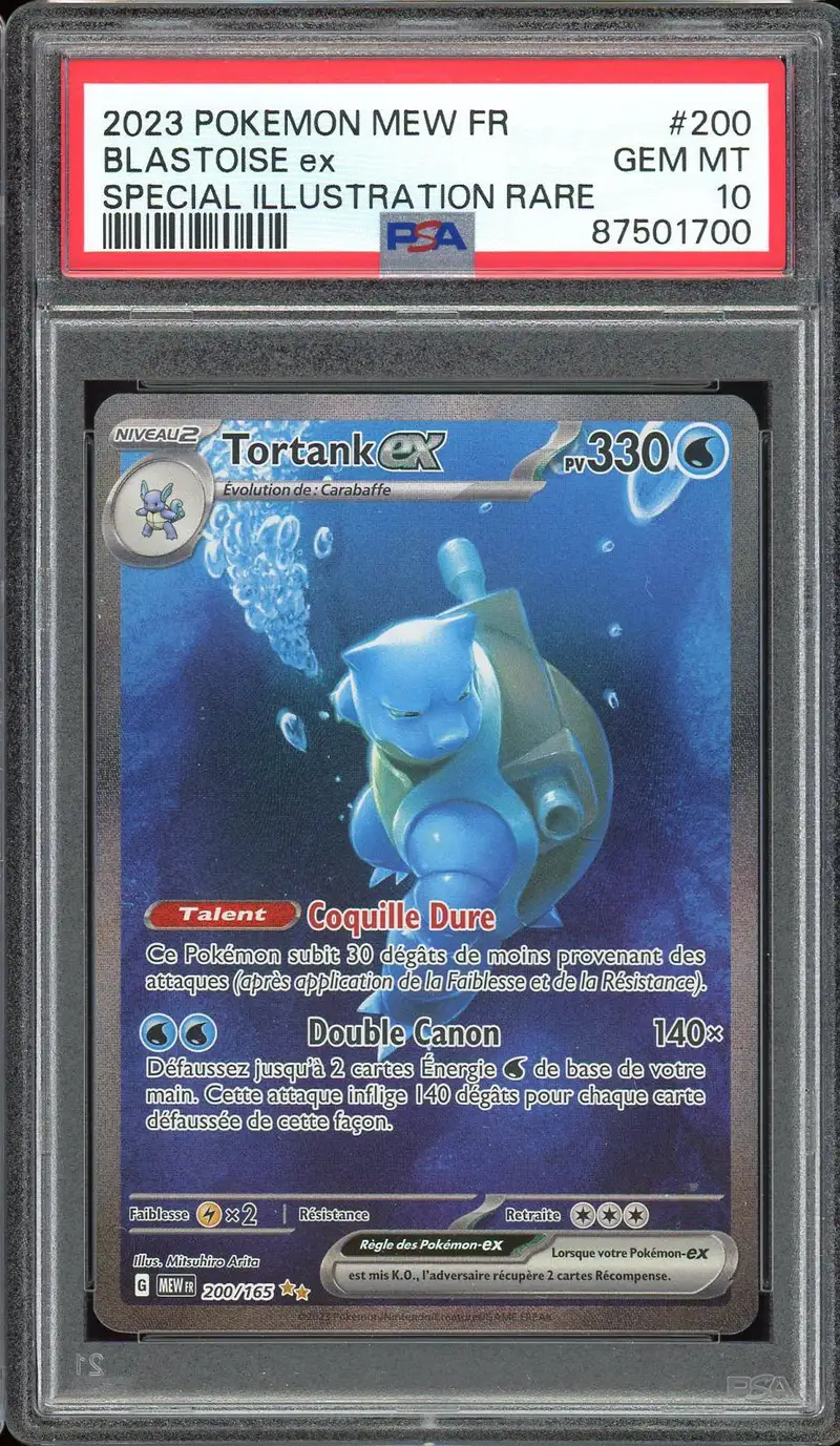 PSA 10 Tortank Ex