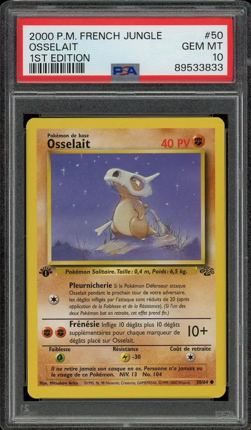 PSA 10 Osselait
