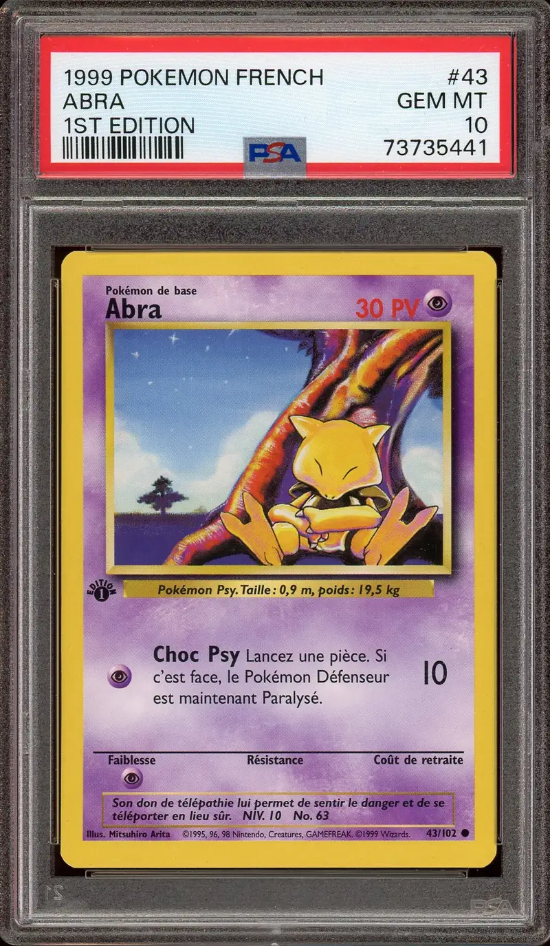 PSA 10 Abra