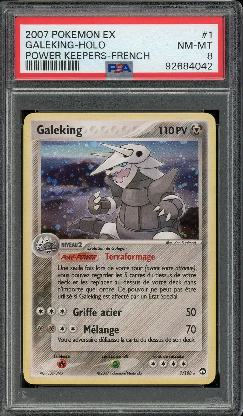 PSA 8 Galeking Holo