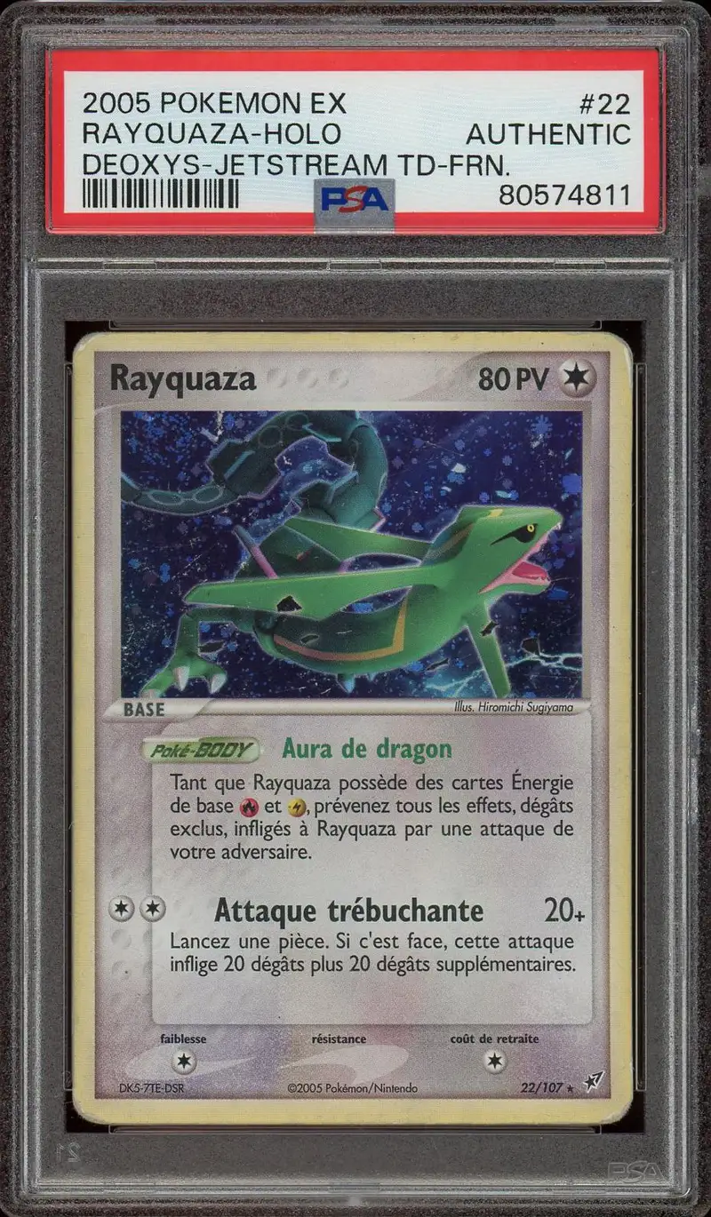 PSA A Rayquaza Holo