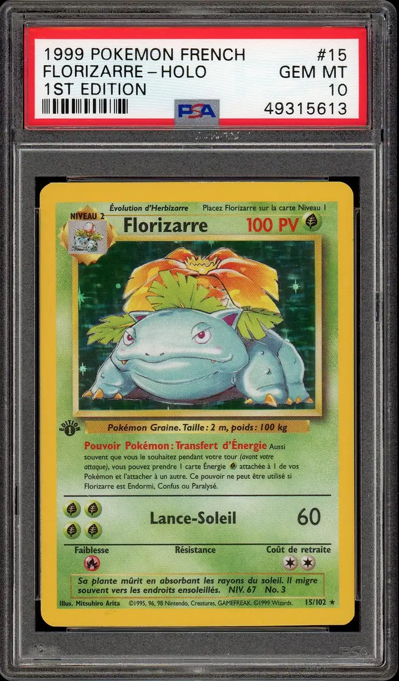 PSA 10 Florizarre Holo