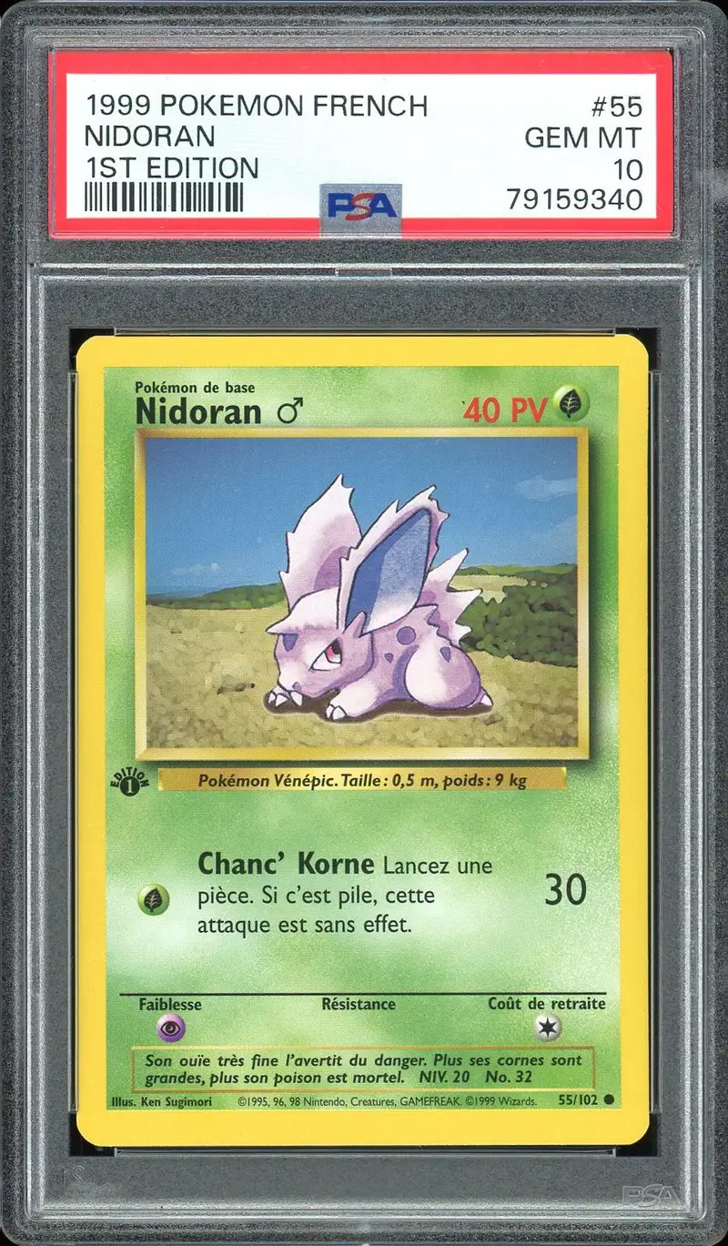 PSA 10 Nidoran