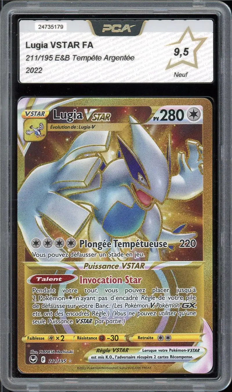 PCA 9.5 Lugia VStar Gold