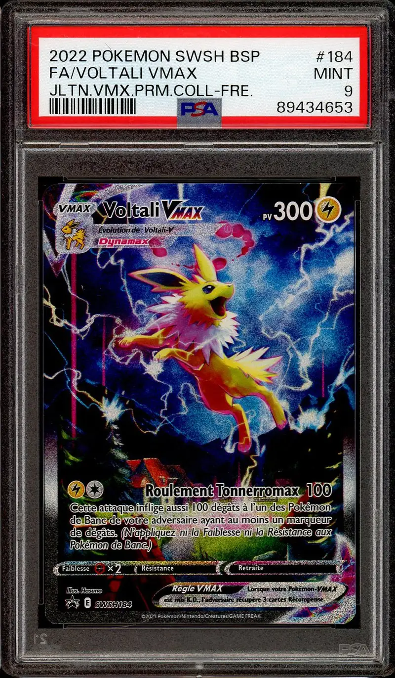 PSA 9 Voltali VMax