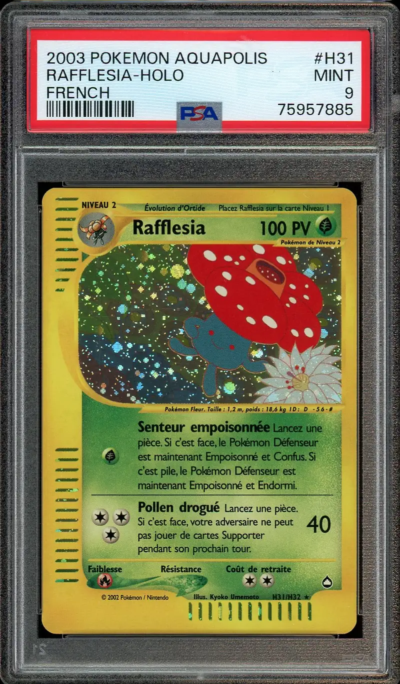 PSA 9 Rafflesia Holo