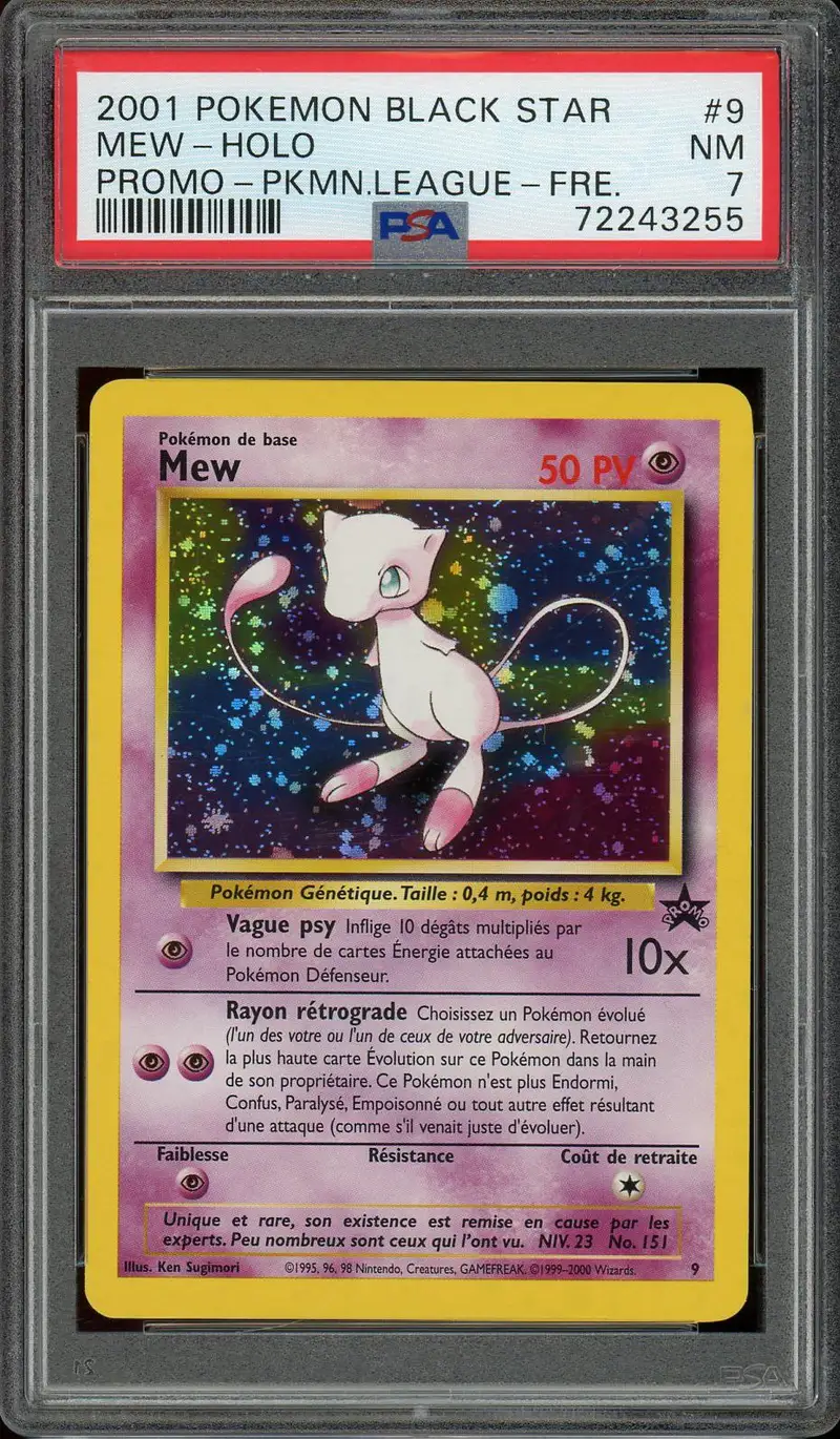 PSA 7 Mew Holo
