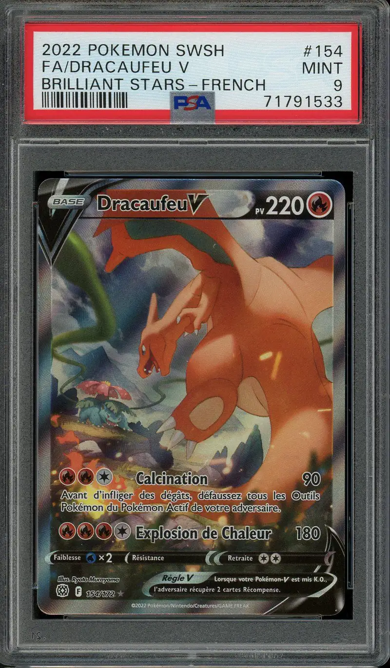 PSA 9 Dracaufeu V