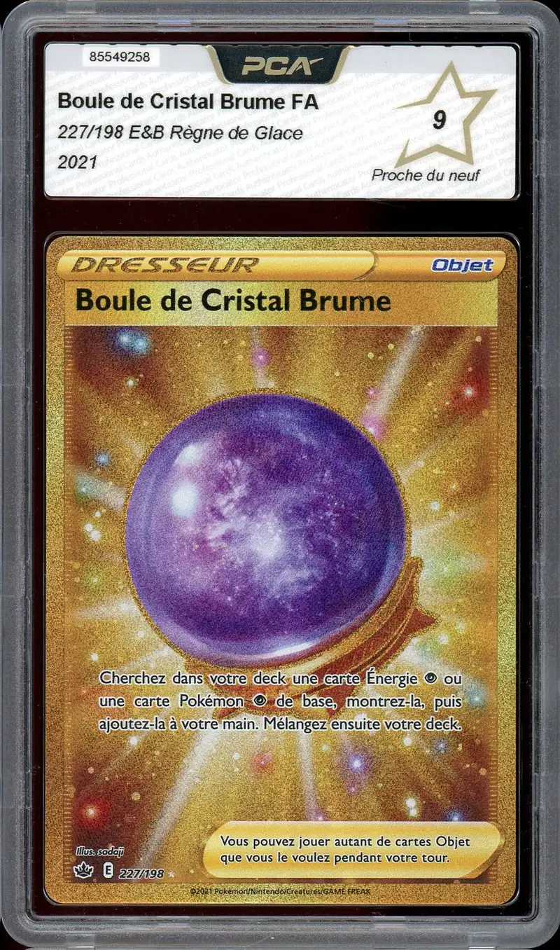 PCA 9 Boule de Cristal Brume Gold