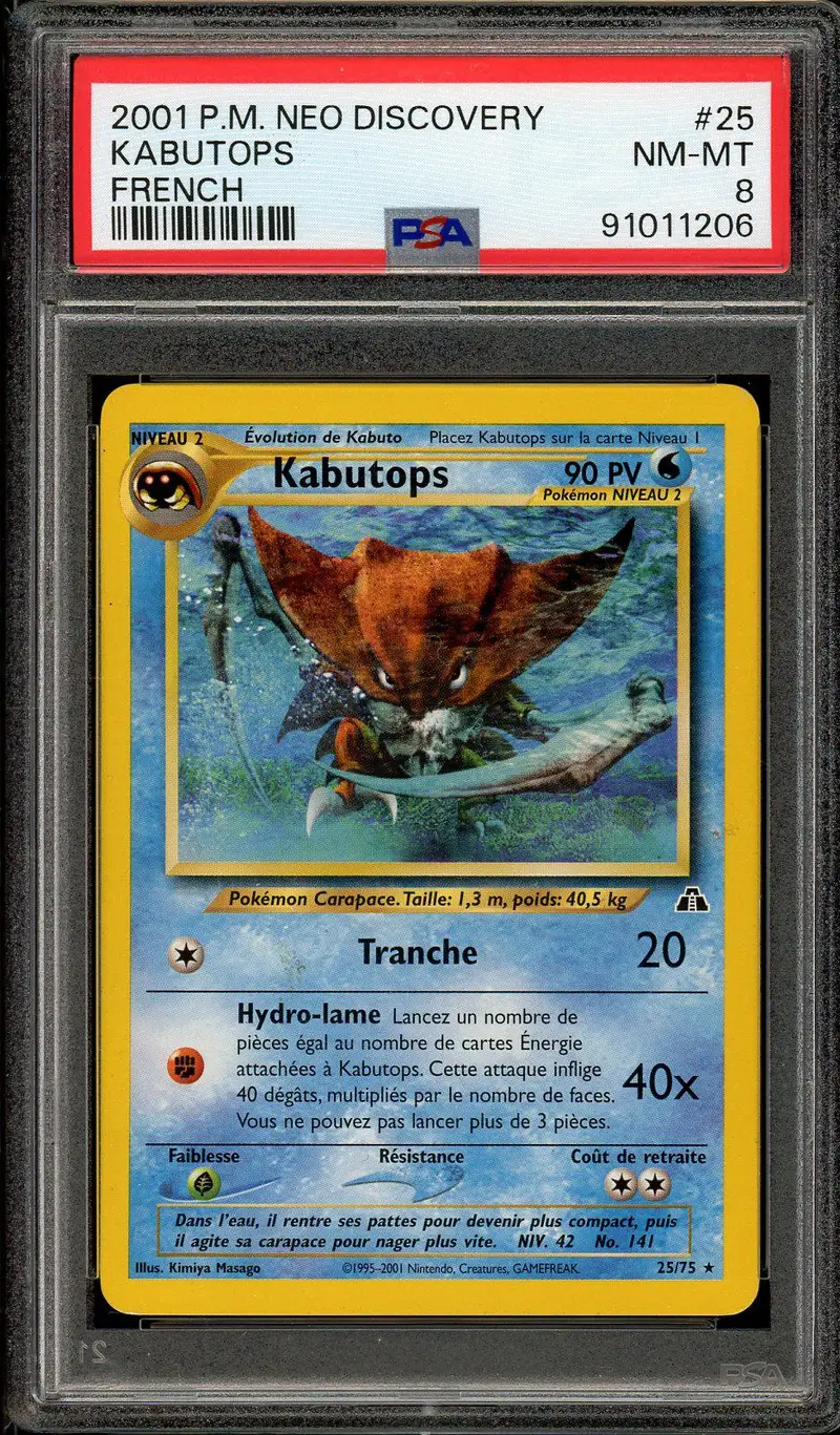 PSA 8 Kabutops
