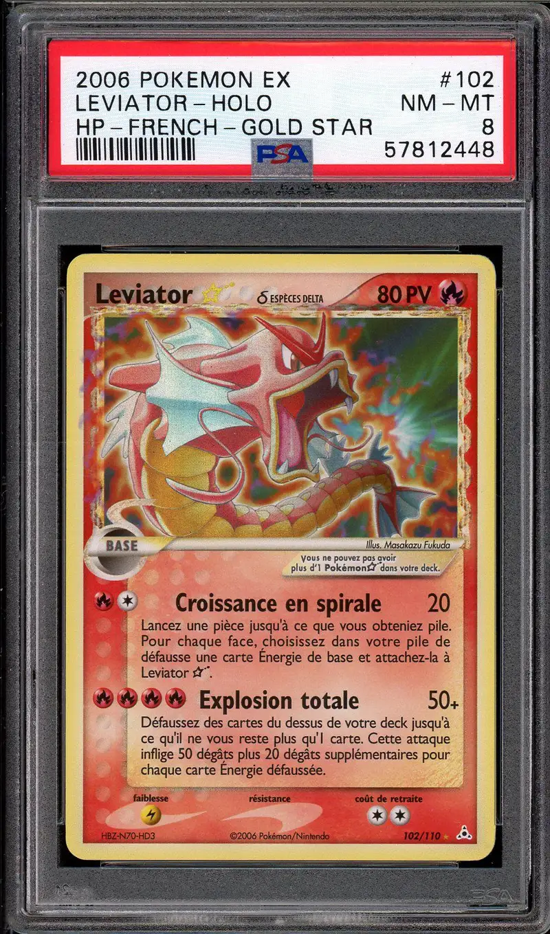 PSA 8 Leviator Gold Star