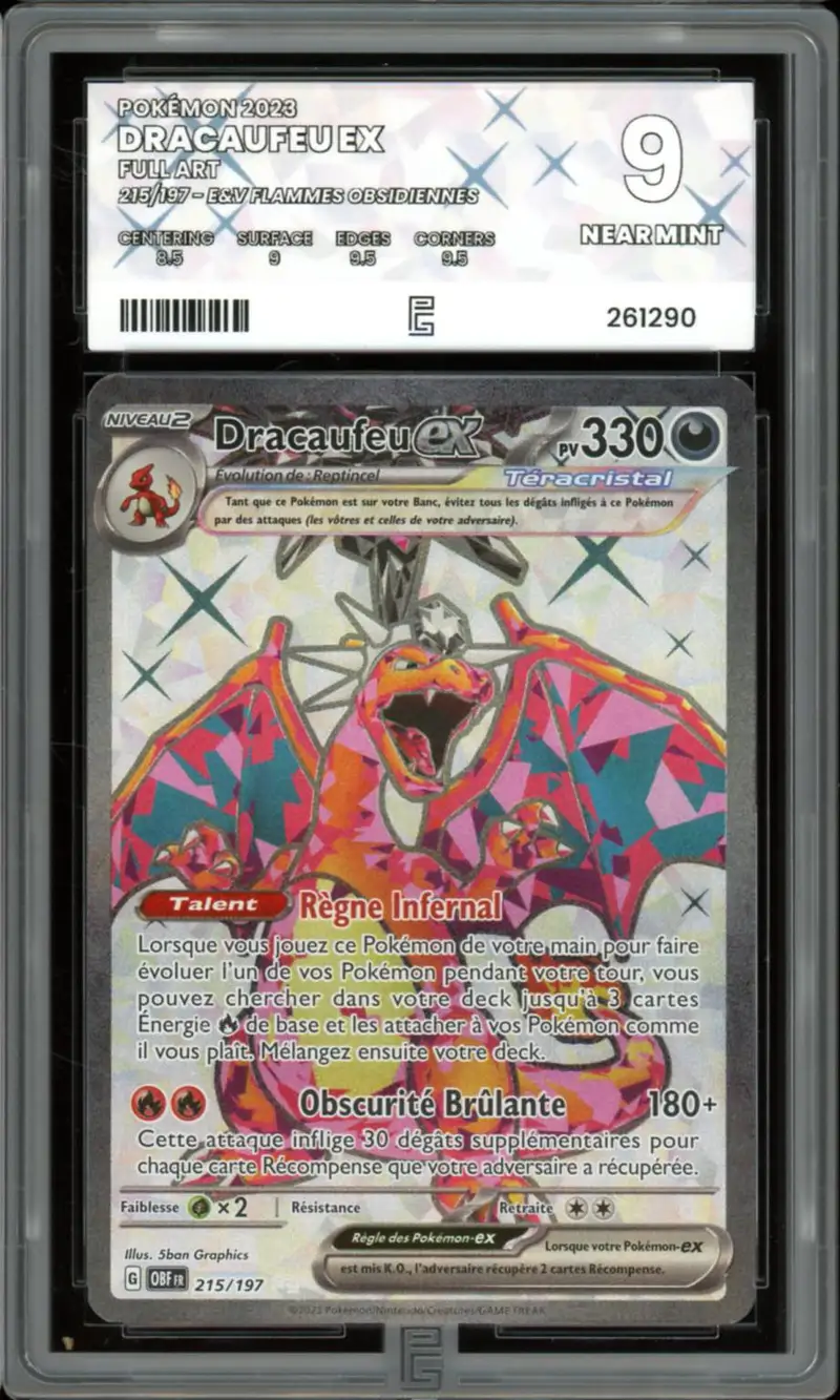 PG 9 Dracaufeu Ex
