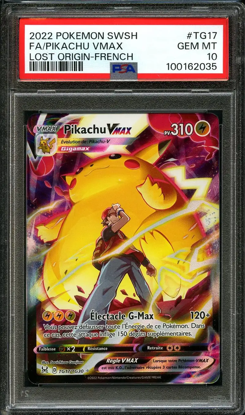 PSA 10 Pikachu VMax