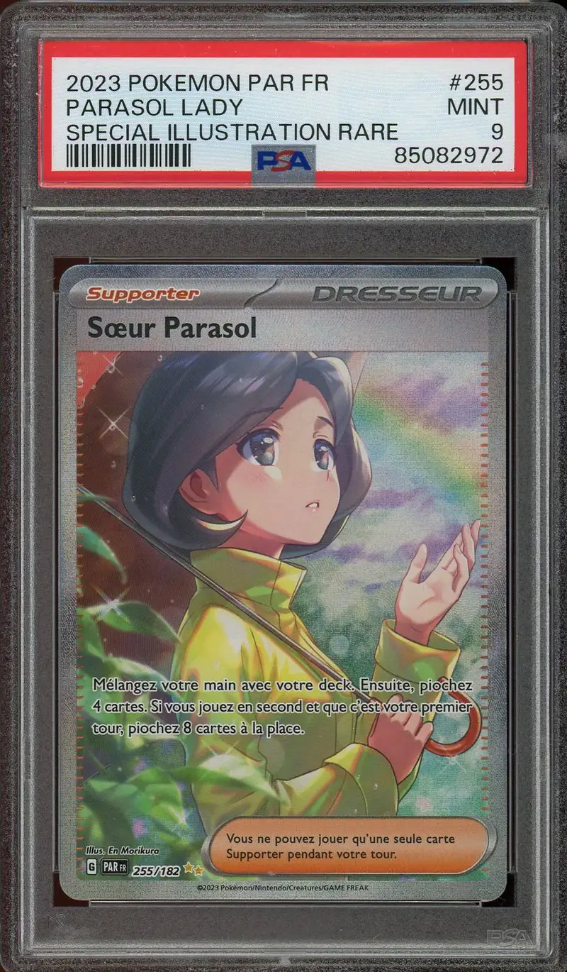 PSA 9 Sœur Parasol