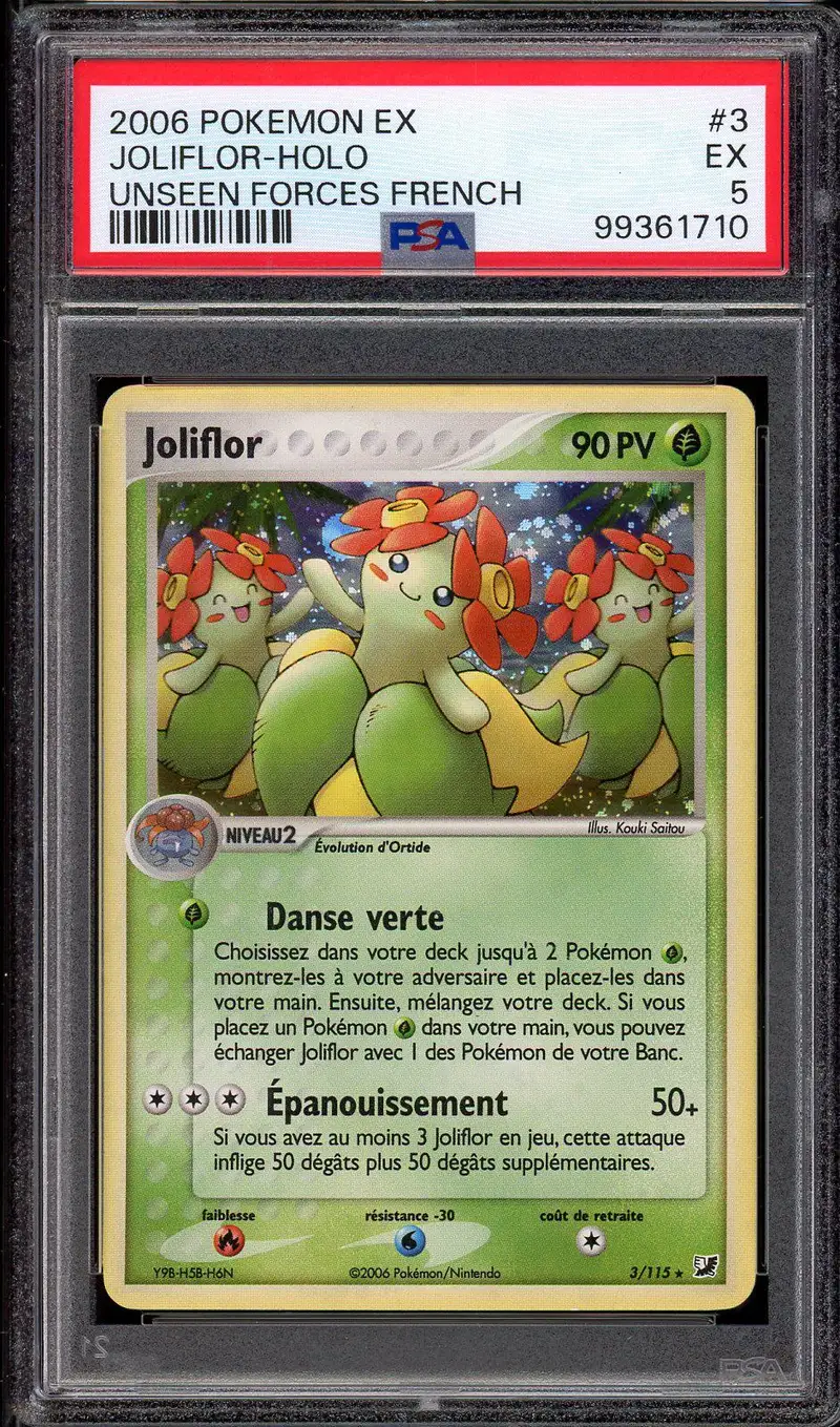 PSA 5 Joliflor Holo