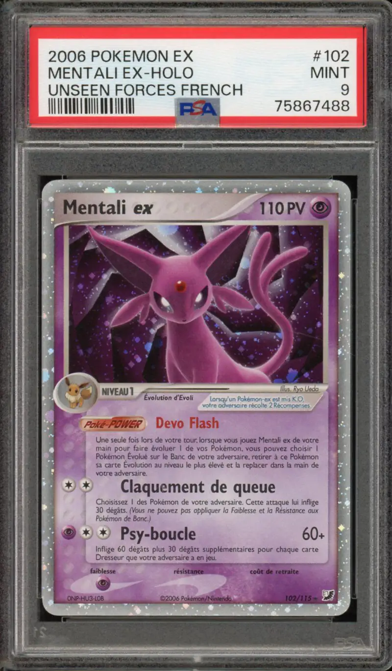 PSA 9 Mentali Ex