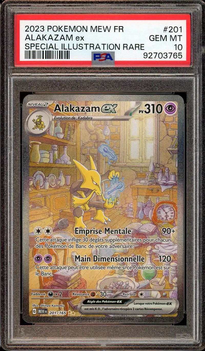 PSA 10 Alakazam Ex