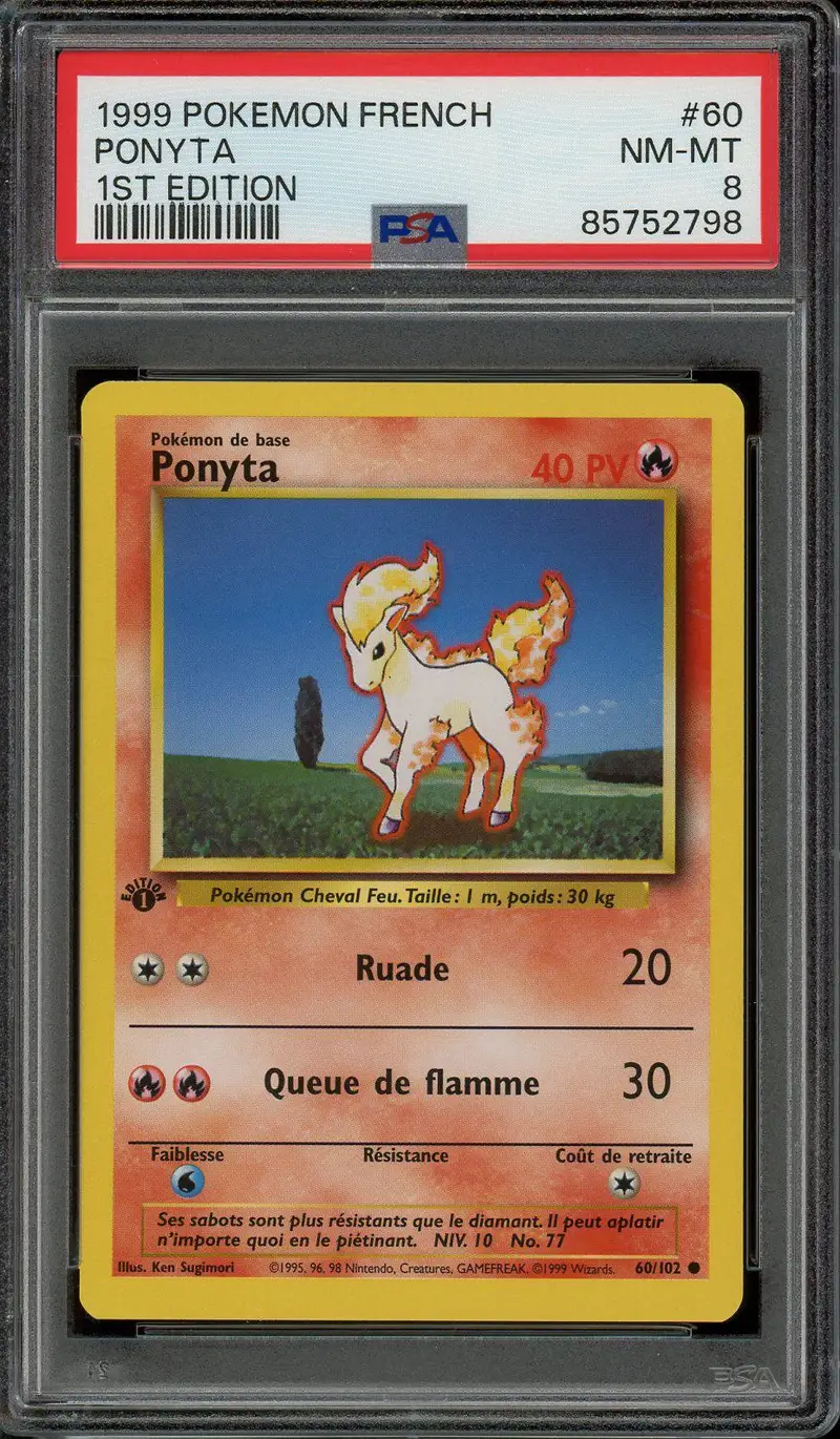 PSA 8 Ponyta