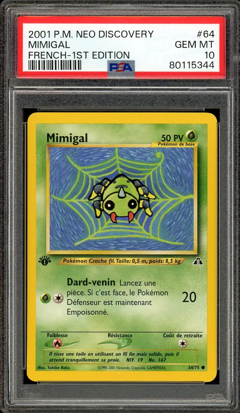 PSA 10 Mimigal