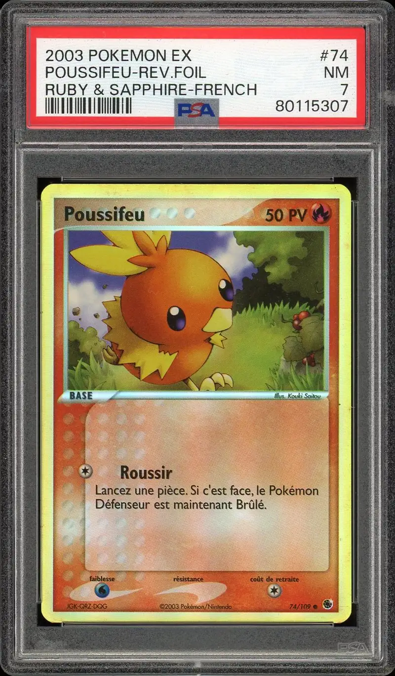 PSA 7 Poussifeu Reverse