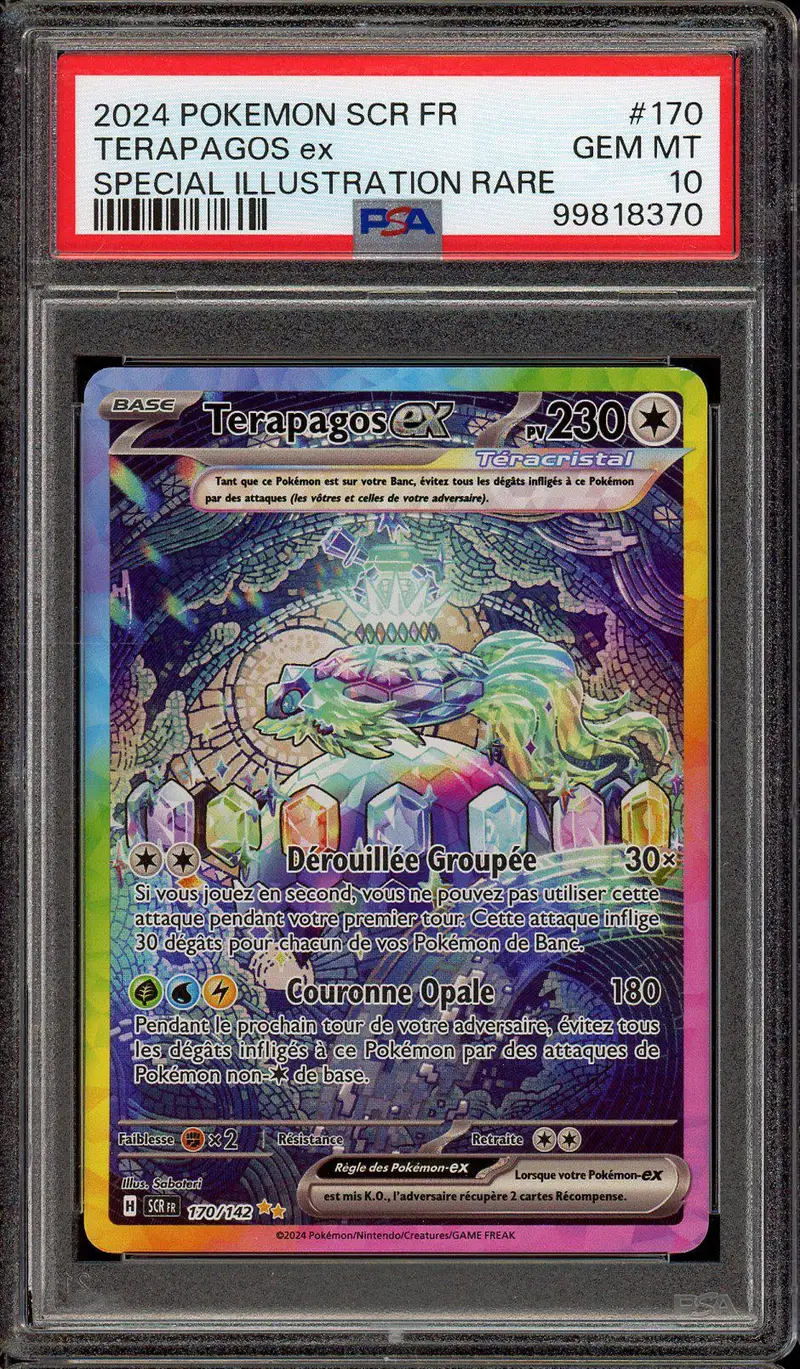 PSA 10 Terapagos Ex