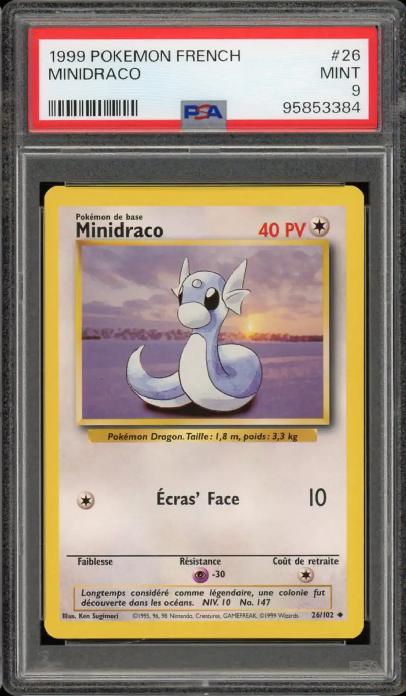 PSA 9 Minidraco