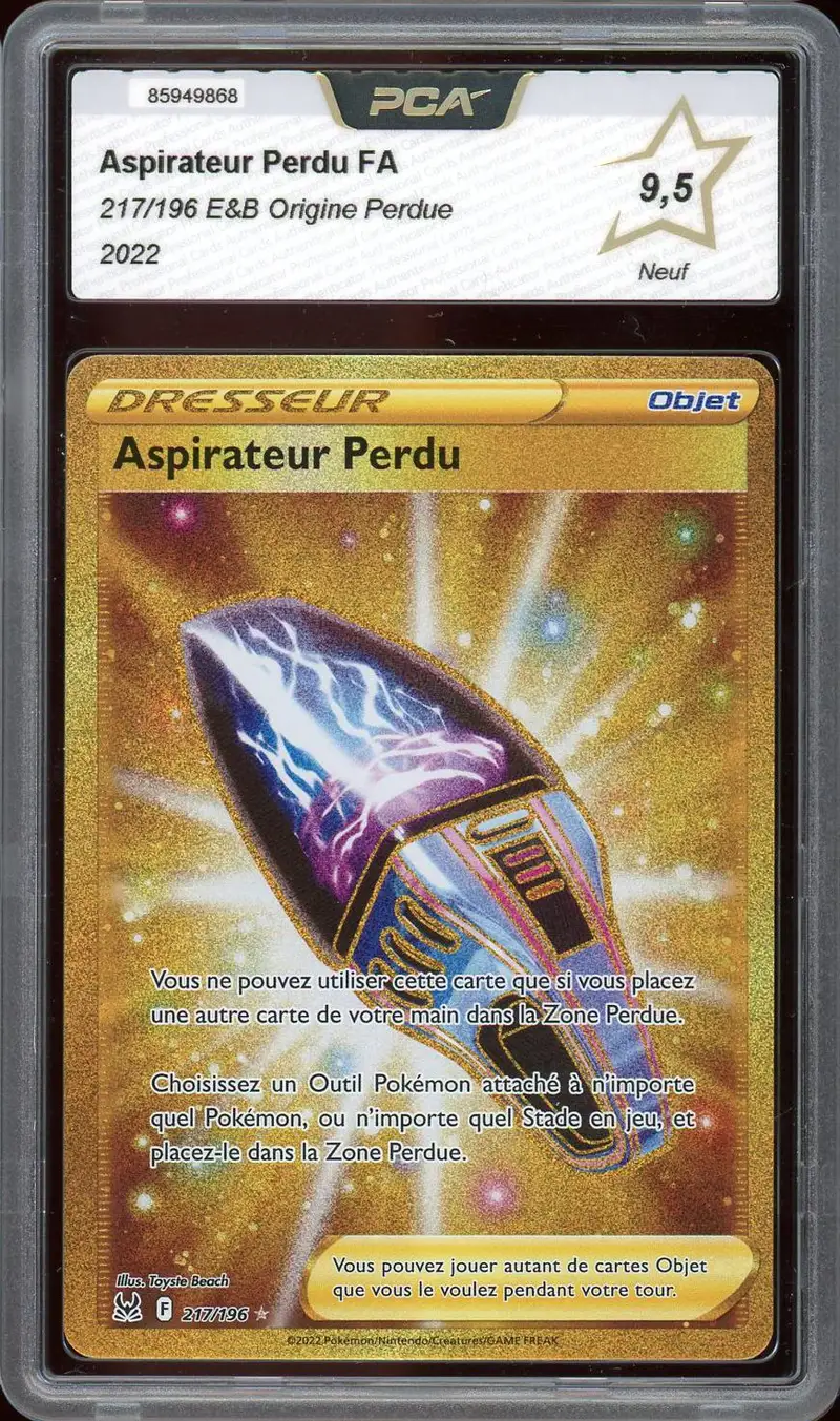 PCA 9.5 Aspirateur Perdu Gold